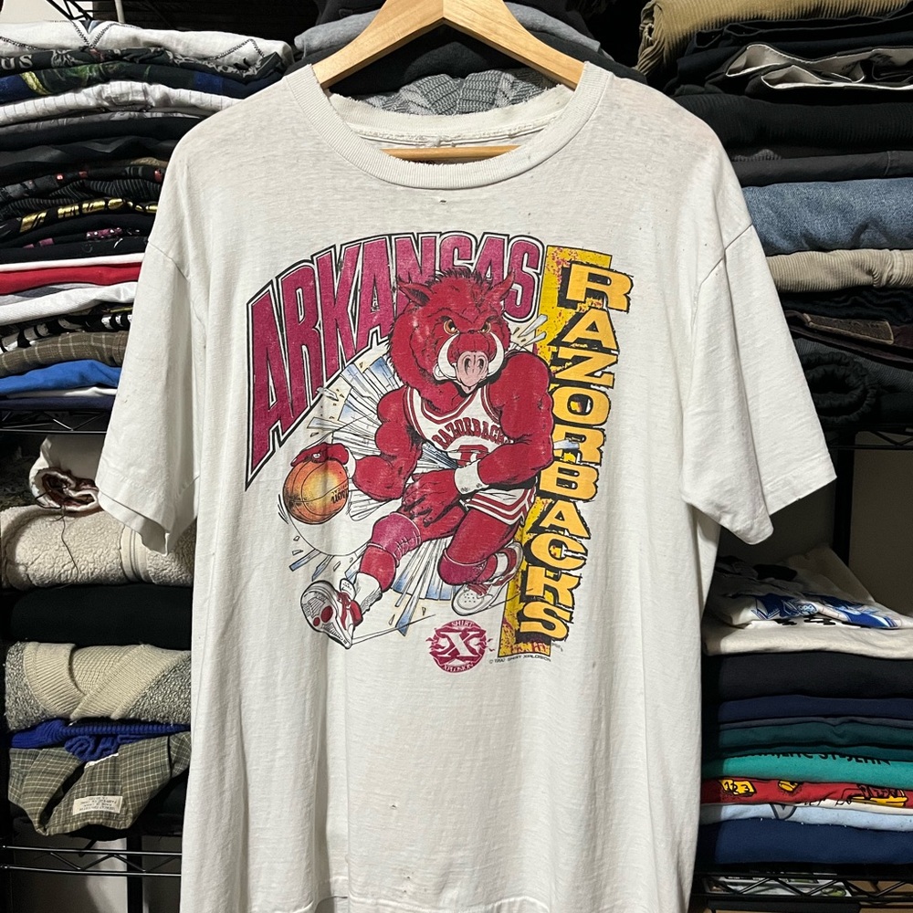 1990 Arkansas Razorbacks Graphic T-Shirt